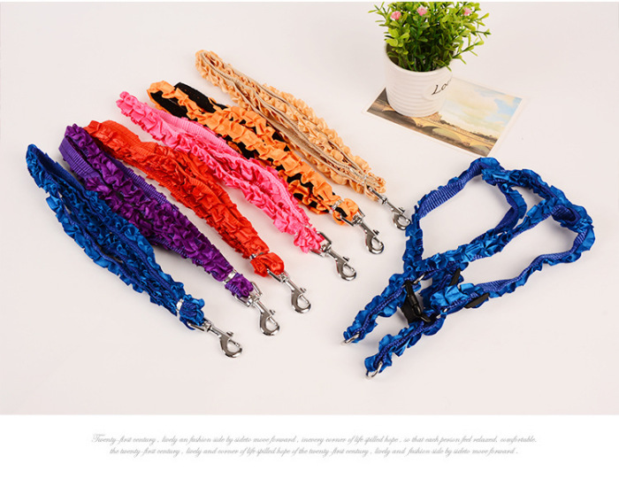 Manufacturer wholesaling pet rope satin cute small and small dogs pulling rope teddy bomei dog suit chest strap. Manufacturer wholesaling pet rope satin cute small and small dogs pulling rope teddy bomei dog suit chest strap.