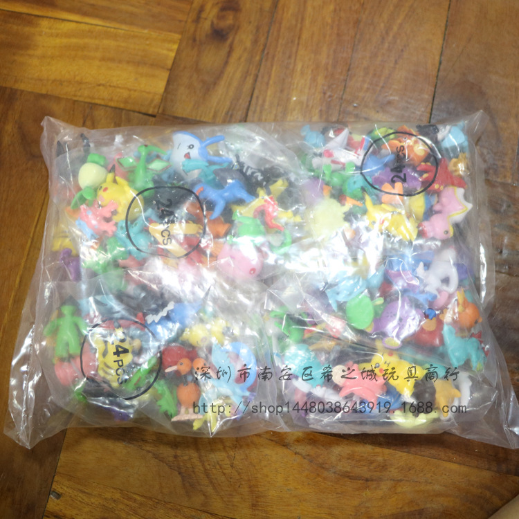 144 Pet Small. Fine. Spirit Pokemon Pikachu Small Number Doll Toy Ornaments
