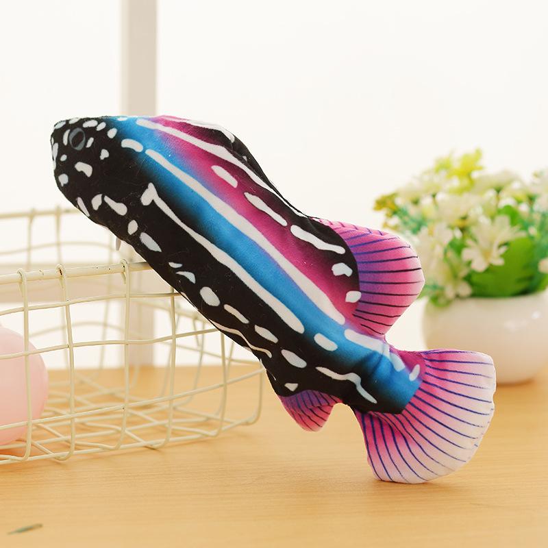 Amazon Douyin Net Red Electric Fish Cat Toy Beating Simulated Fish Plush Toy Pet Toy