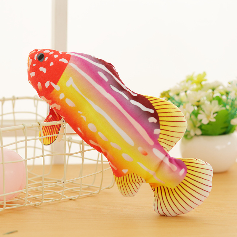 Amazon Douyin Net Red Electric Fish Cat Toy Beating Simulated Fish Plush Toy Pet Toy