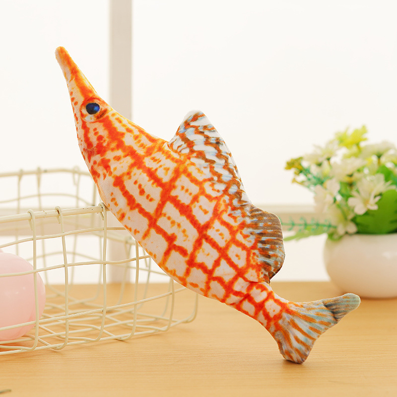 Amazon Douyin Net Red Electric Fish Cat Toy Beating Simulated Fish Plush Toy Pet Toy