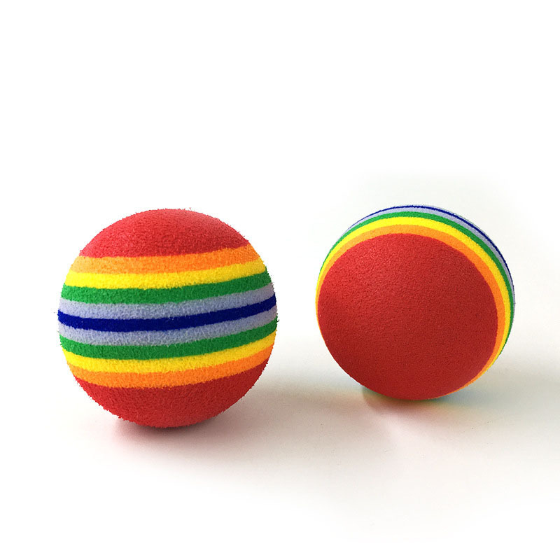 Manufacturers wholesale children&#039;s toy Eva bullet ball pet sponge elastic ball