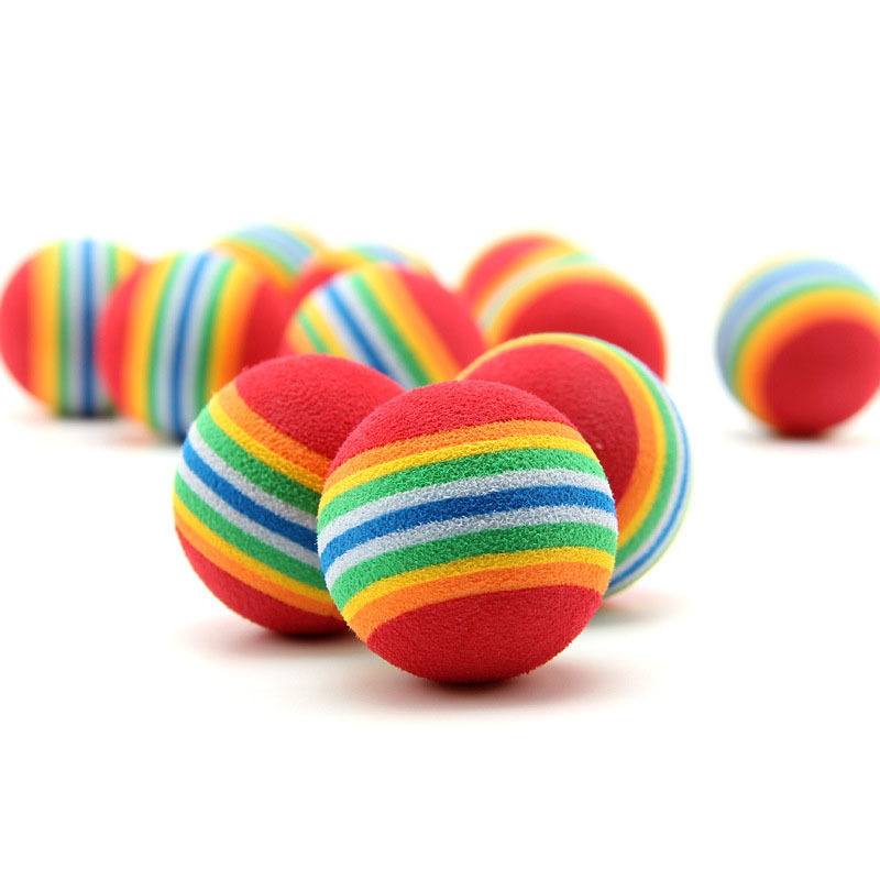 Manufacturers wholesale children&#039;s toy Eva bullet ball pet sponge elastic ball