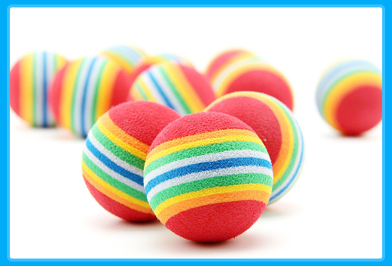 Manufacturers wholesale children's toy Eva bullet ball pet sponge elastic ball Manufacturers wholesale children's toy Eva bullet ball pet sponge elastic ball