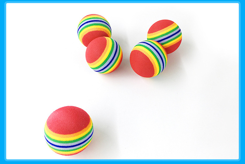 Manufacturers wholesale children's toy Eva bullet ball pet sponge elastic ball Manufacturers wholesale children's toy Eva bullet ball pet sponge elastic ball