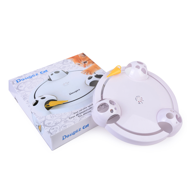 Direct sales of new marketing pet electric game set cat puzzle game set Tom cat toys