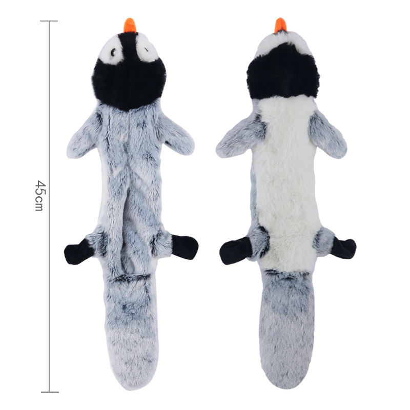 Pet Supplies Dog Simulation Animal Leather Toy 45cm Pet Sounding Plush Toy 