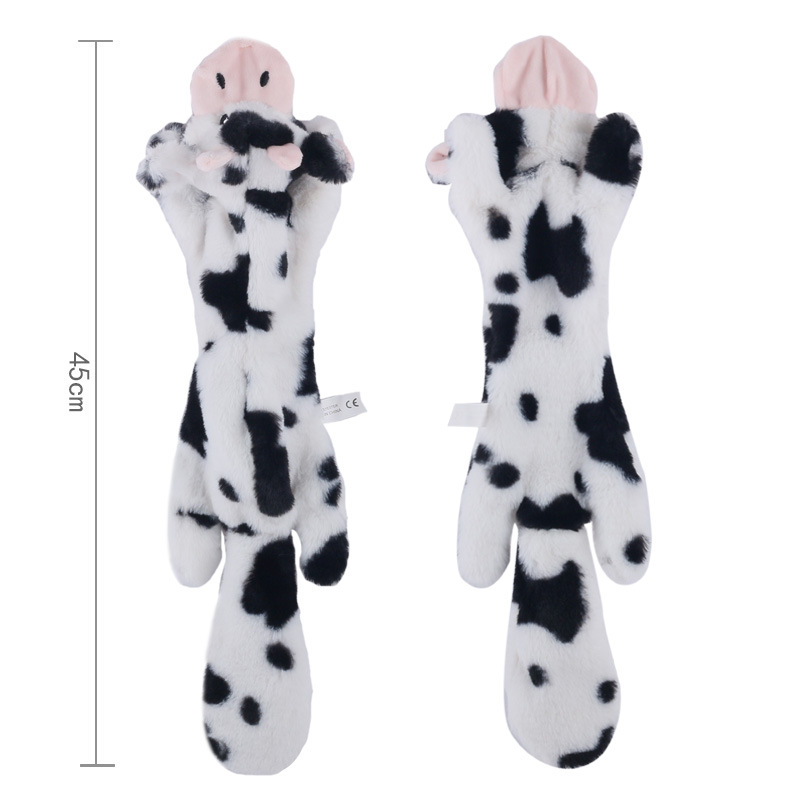 Pet Supplies Dog Simulation Animal Leather Toy 45cm Pet Sounding Plush Toy 