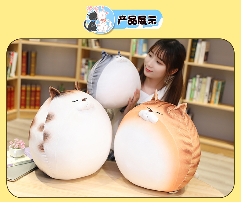 Japanese Cute Pet Kitty DDMOO Doll Doll Plush Toy Bed Sleeping Super Soft Big Pillow Ragdoll