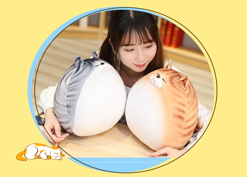 Japanese Cute Pet Kitty DDMOO Doll Doll Plush Toy Bed Sleeping Super Soft Big Pillow Ragdoll