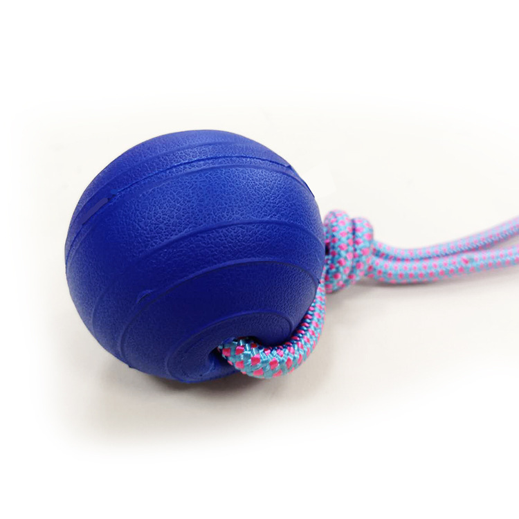 New Bite-Resistant Tooth Protection Pet Toy Floating Training Tension Ball Dog Supplies Eva Throwing Pet Ball