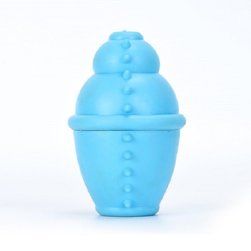 Rubber Toys for Pets Bite-Resistant Molar Cleaning Tooth Leakage Food Gourd Leakage Food Dog Toy Ball Amazon Cross-Border New Arrival