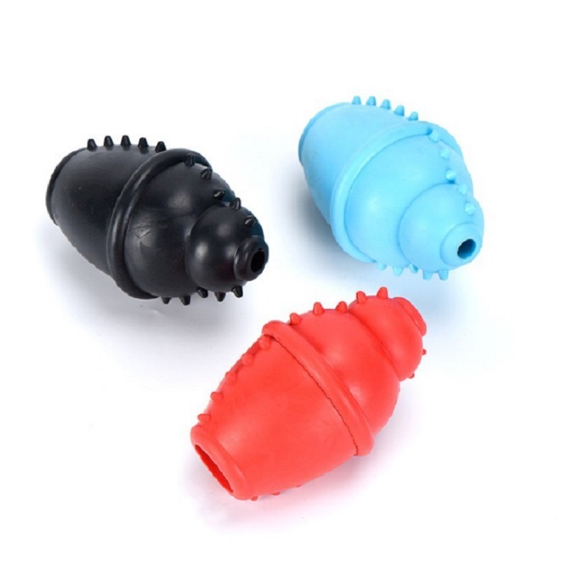 Rubber Toys for Pets Bite-Resistant Molar Cleaning Tooth Leakage Food Gourd Leakage Food Dog Toy Ball Amazon Cross-Border New Arrival