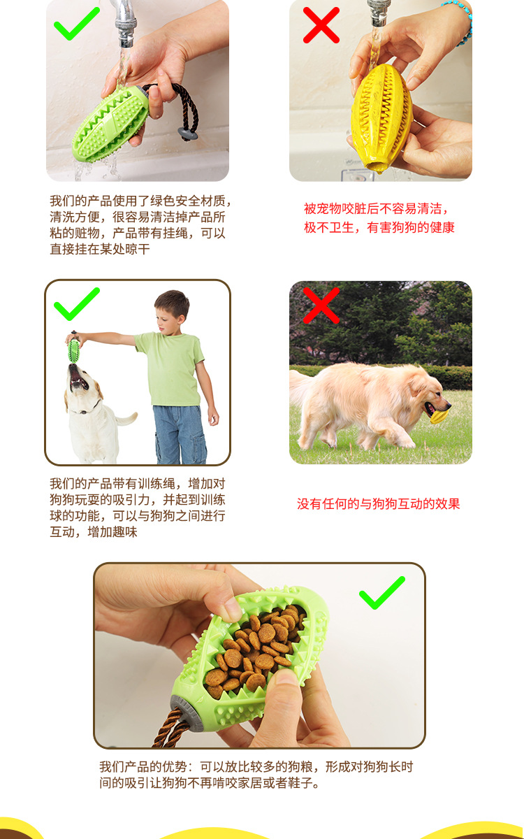 Dog Toothbrush Pet Dog Toothbrush Dog Molar Tooth Cleaning Stick Leakage Food Feeder Ball Bite-Resistant Toys Supplies Dog Toothbrush Pet Dog Toothbrush Dog Molar Tooth Cleaning Stick Leakage Food Feeder Ball Bite-Resistant Toys Supplies