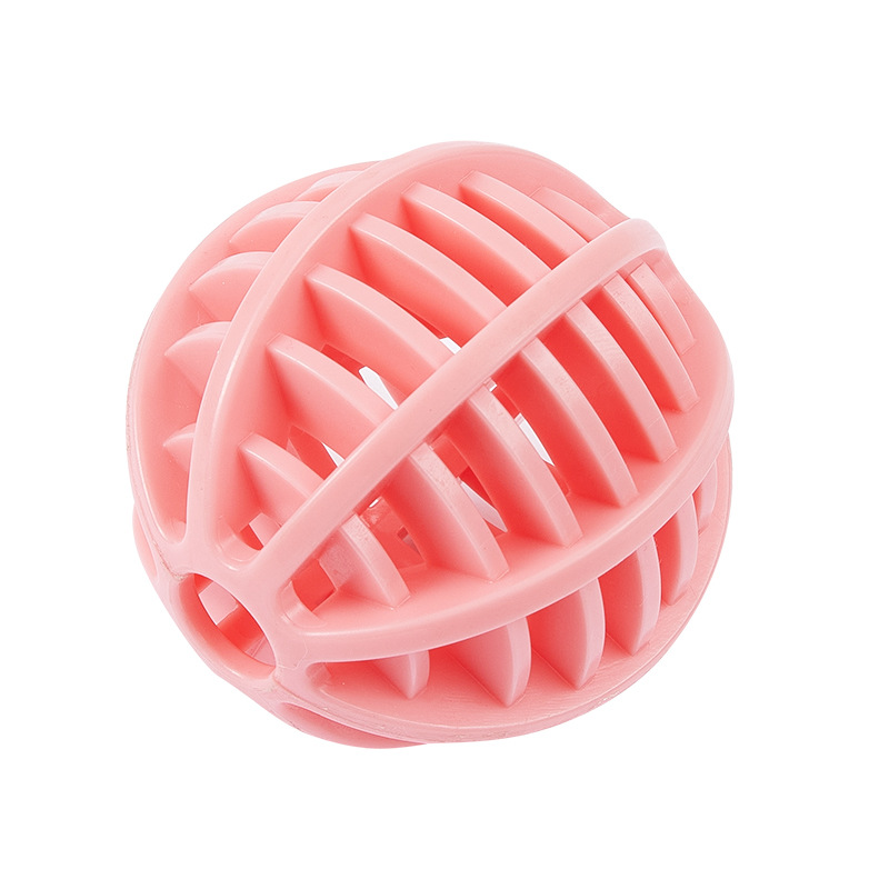 New Dog Toy Pet Bite-Resistant Molar Relieving Stuffy Toy TPR Food Dropping Ball Funny Training Tooth Cleaning Rubber Ball