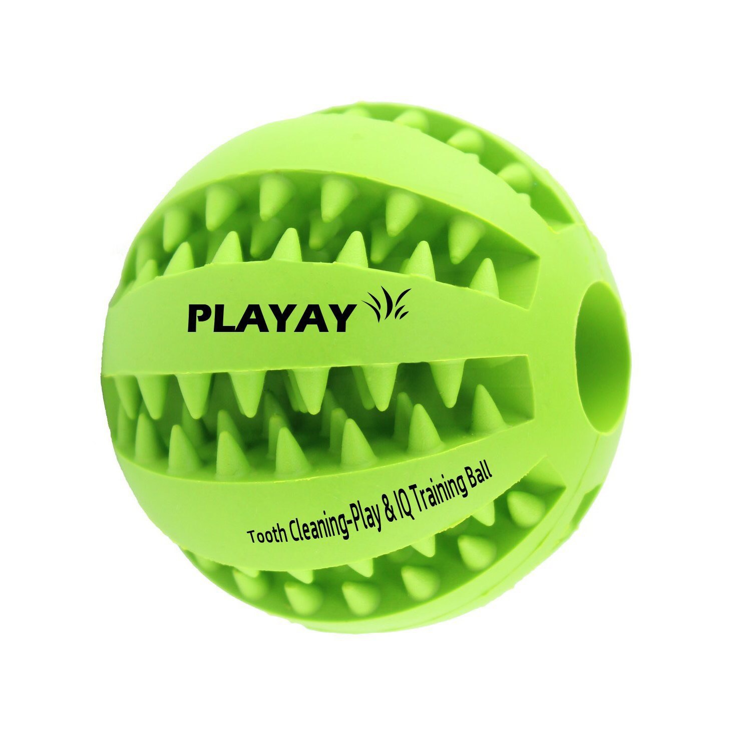 Friends Pet Toys Rubber Watermelon Molar Teeth Toys Pet Chewing Ball Bite-Resistant Tooth Cleaning Ball More Sizes