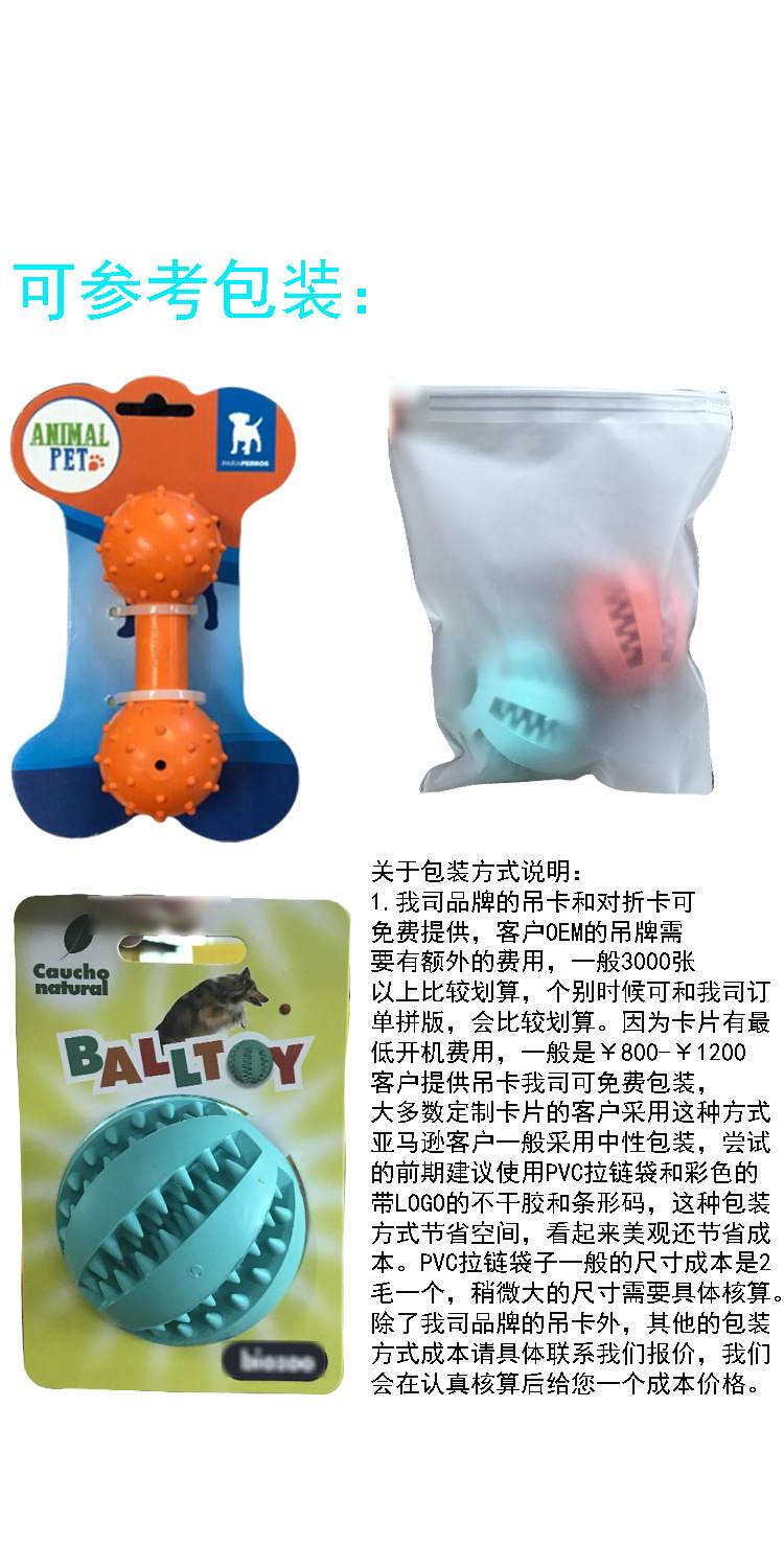 Friends Pet Toys Rubber Watermelon Molar Teeth Toys Pet Chewing Ball Bite-Resistant Tooth Cleaning Ball More Sizes