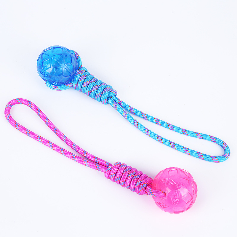 Square Ball Pet Toy Hand Ball Bite Molar Cleaning Tooth Bite Toy Interactive Training Item Wholesale
