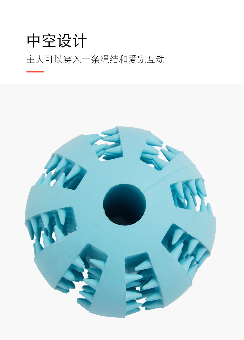 New Watermelon Tooth Ball Pet Dog Toy Ball Bite-Resistant Tooth Cleaning Teether Ball Pet Rubber Ball Dog Toy Food Leakage