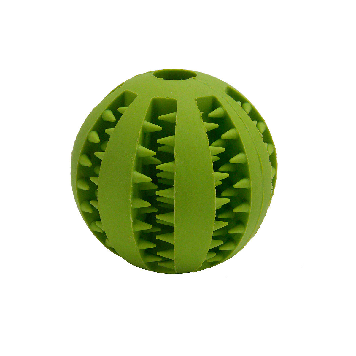 New Watermelon Tooth Ball Pet Dog Toy Ball Bite-Resistant Tooth Cleaning Teether Ball Pet Rubber Ball Dog Toy Food Leakage