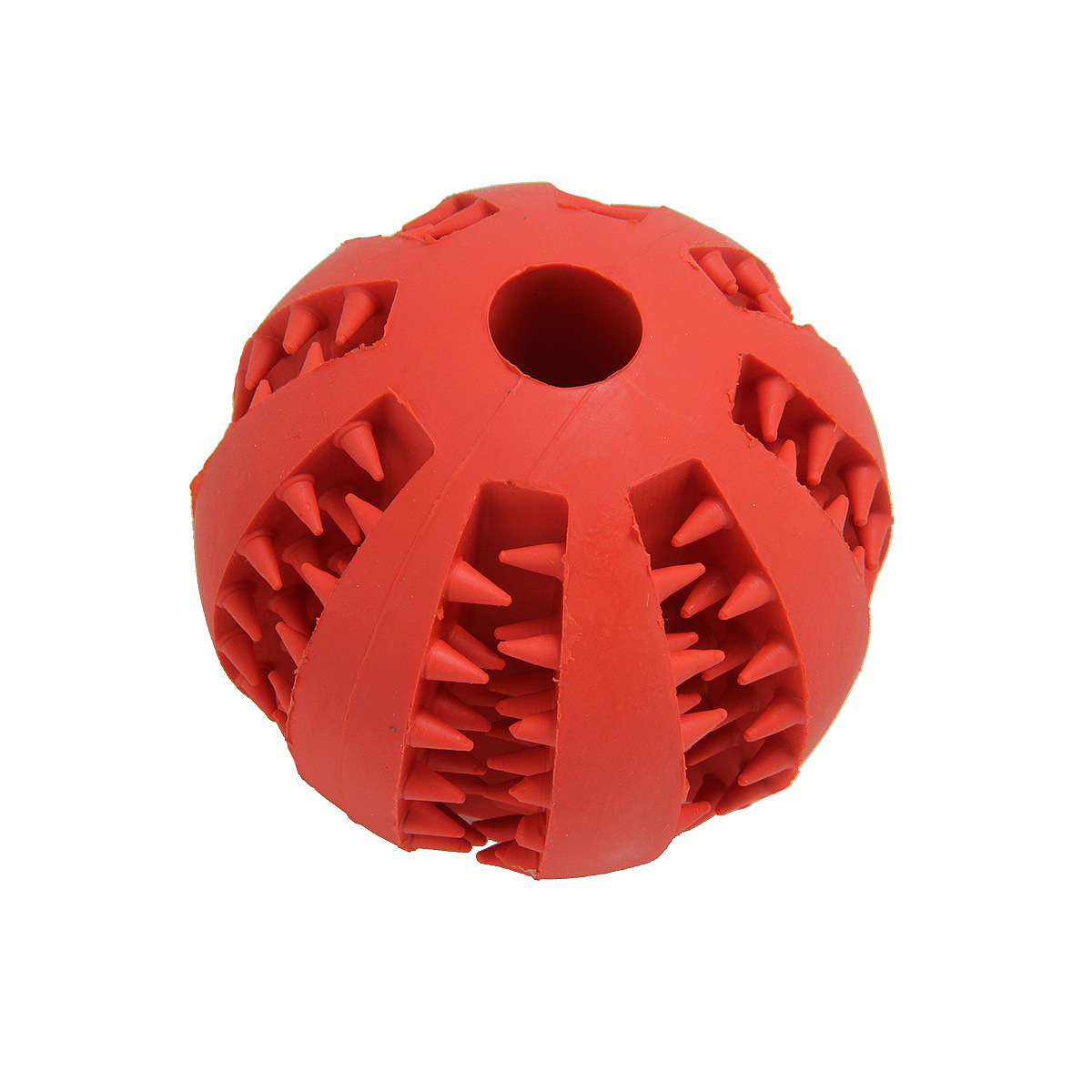 New Watermelon Tooth Ball Pet Dog Toy Ball Bite-Resistant Tooth Cleaning Teether Ball Pet Rubber Ball Dog Toy Food Leakage