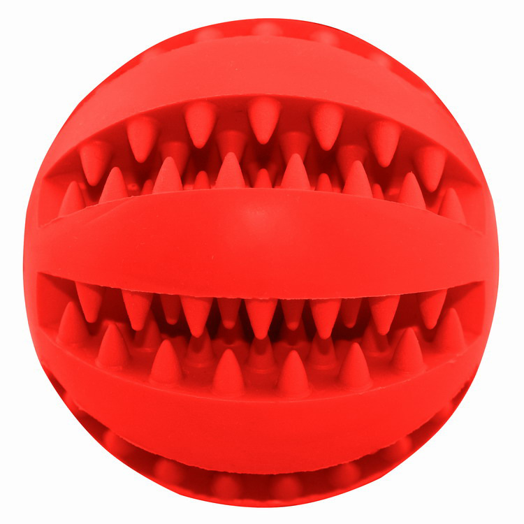 Manufacturer Pet Toy Rubber Bite-Resistant Mint Flavor Molar Tooth Cleaning Watermelon Ball Dog Toy