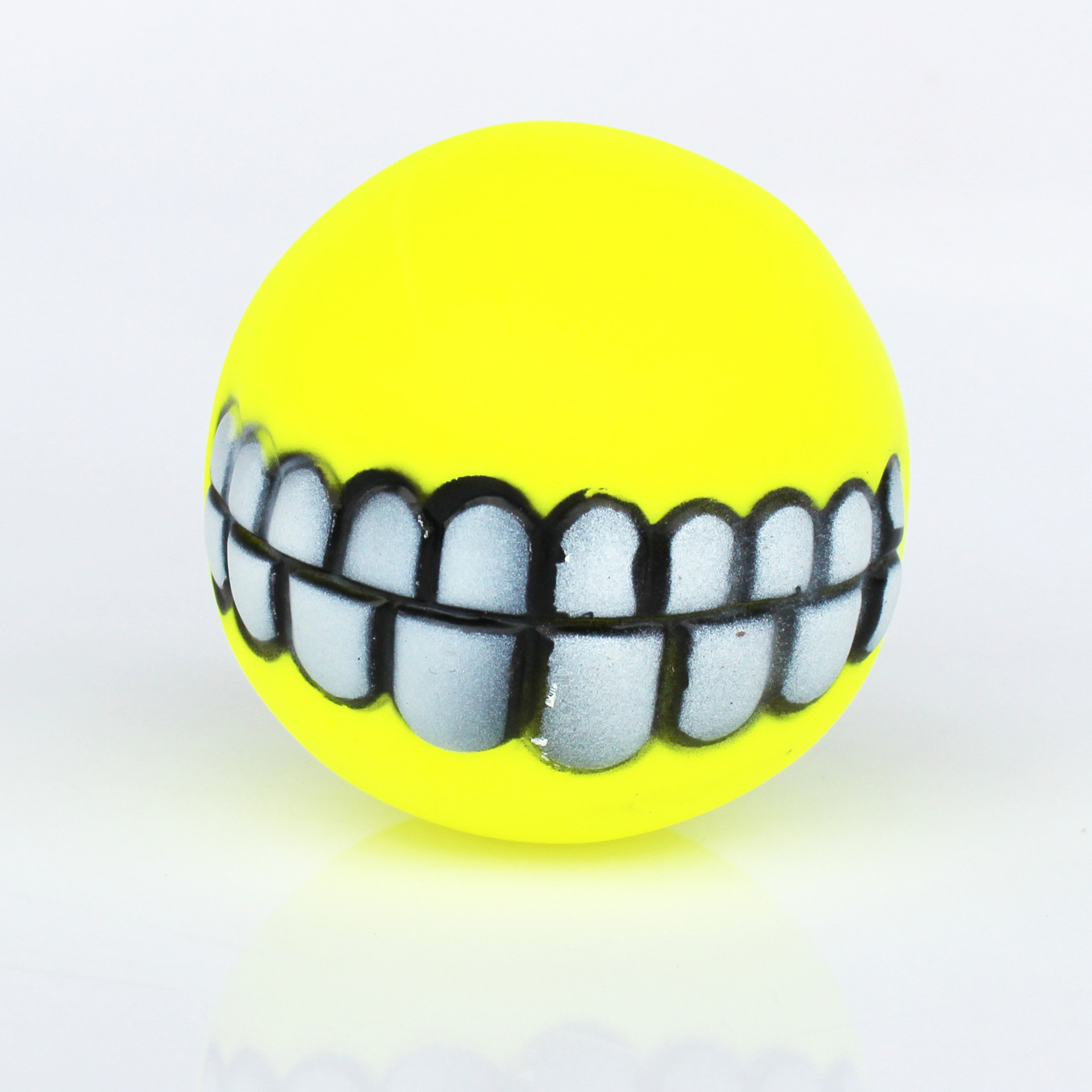 Pet Toy Ball Sound Tooth Ball Dog Bite Sound Toy Vinyl Toy Factory Direct Sales