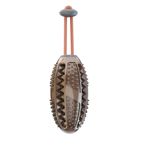 Amazon &#039;s new TPR dog tooth cleaning toothbrush decompresses the elastic rubber grinding ball, which can resist the bite and leak