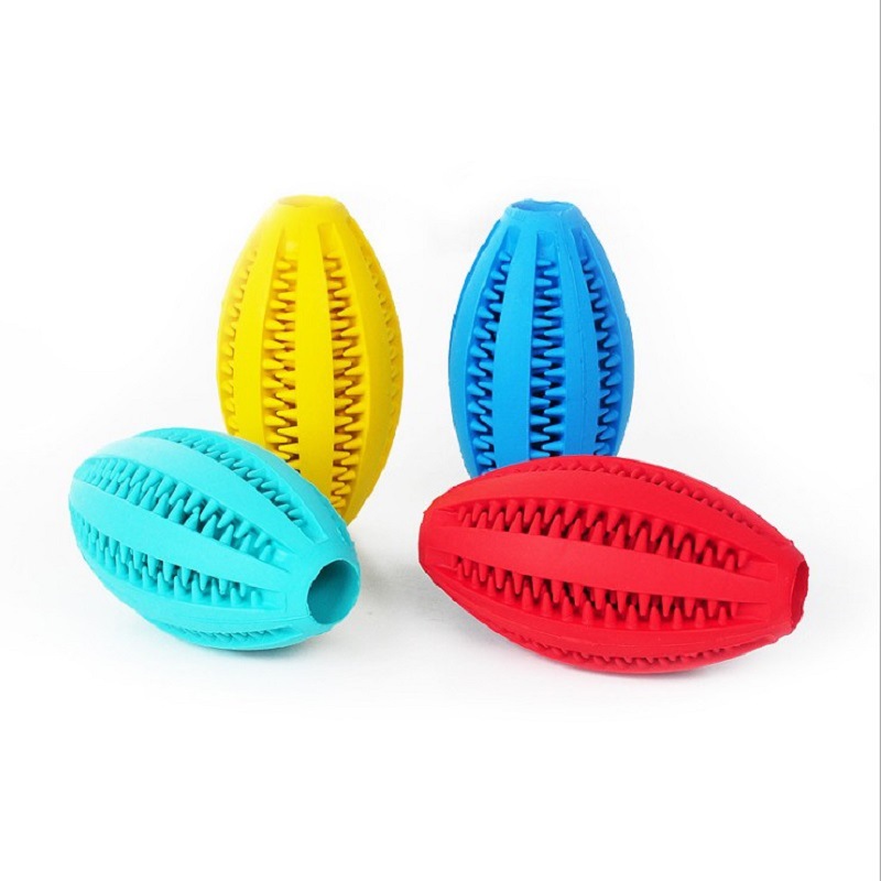 Amazon Hot Pet Toy Molar TPR Watermelon Ball Dog Toy Tooth Cleaning Food Dropping Ball Bite Ball Wholesale