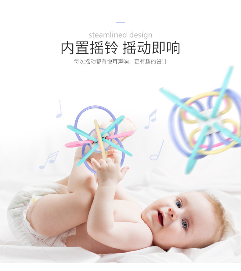 Baby Currently Available Macaron Manhattan Ball Baby Tooth Bite Ball Molar Hand Ball Baby Rattle Toy Baby Currently Available Macaron Manhattan Ball Baby Tooth Bite Ball Molar Hand Ball Baby Rattle Toy