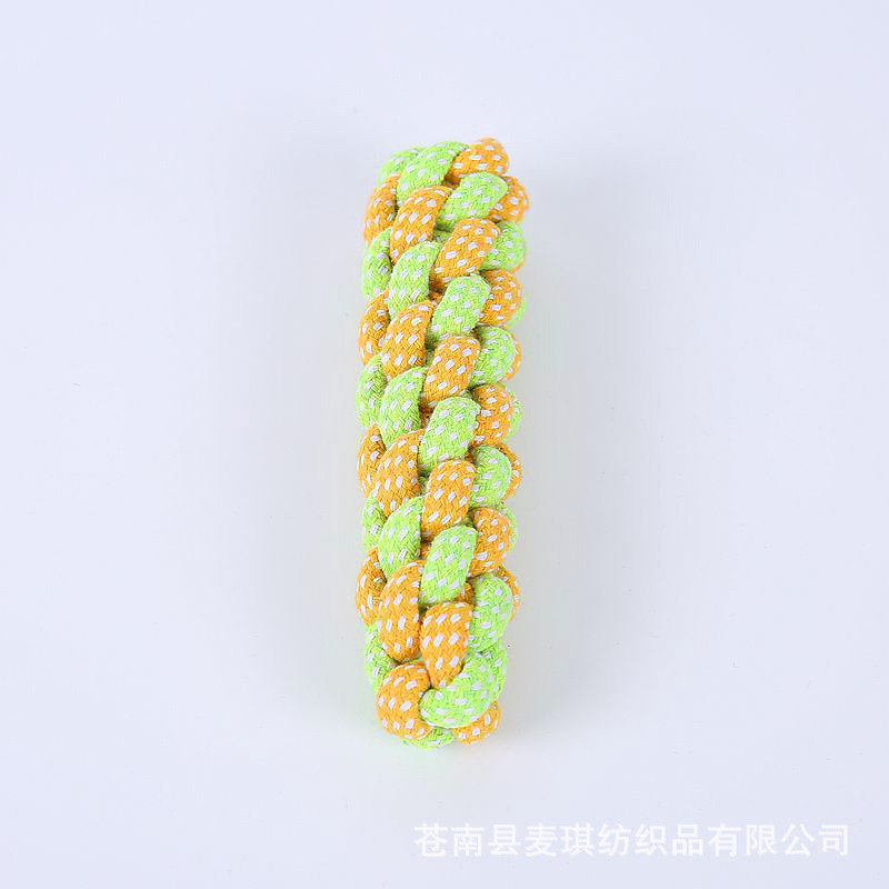 Pet Supplies Toy Bite-Resistant Cotton Rope Toys Molar Clean Tooth Rope Knot Ball Dogs and Cats Toy Set in Stock Wholesale