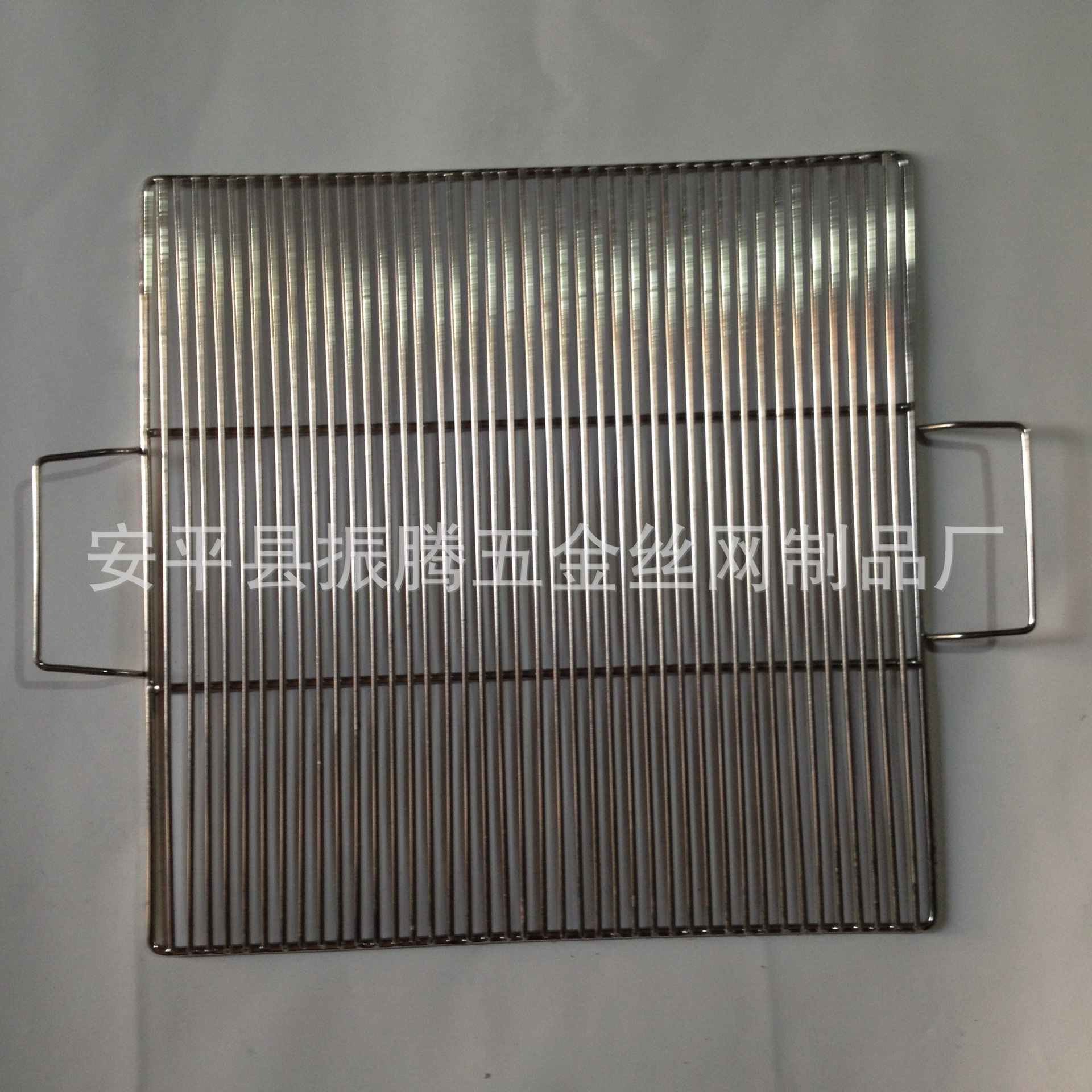 Factory Custom round Edge Disposable Barbecue Mesh Korean Barbecue Net Stainless Steel Mesh Barbecue Grate