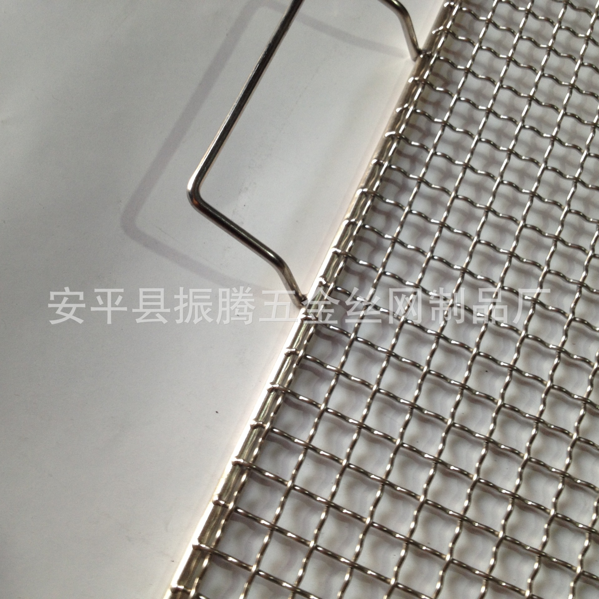 Factory Custom round Edge Disposable Barbecue Mesh Korean Barbecue Net Stainless Steel Mesh Barbecue Grate