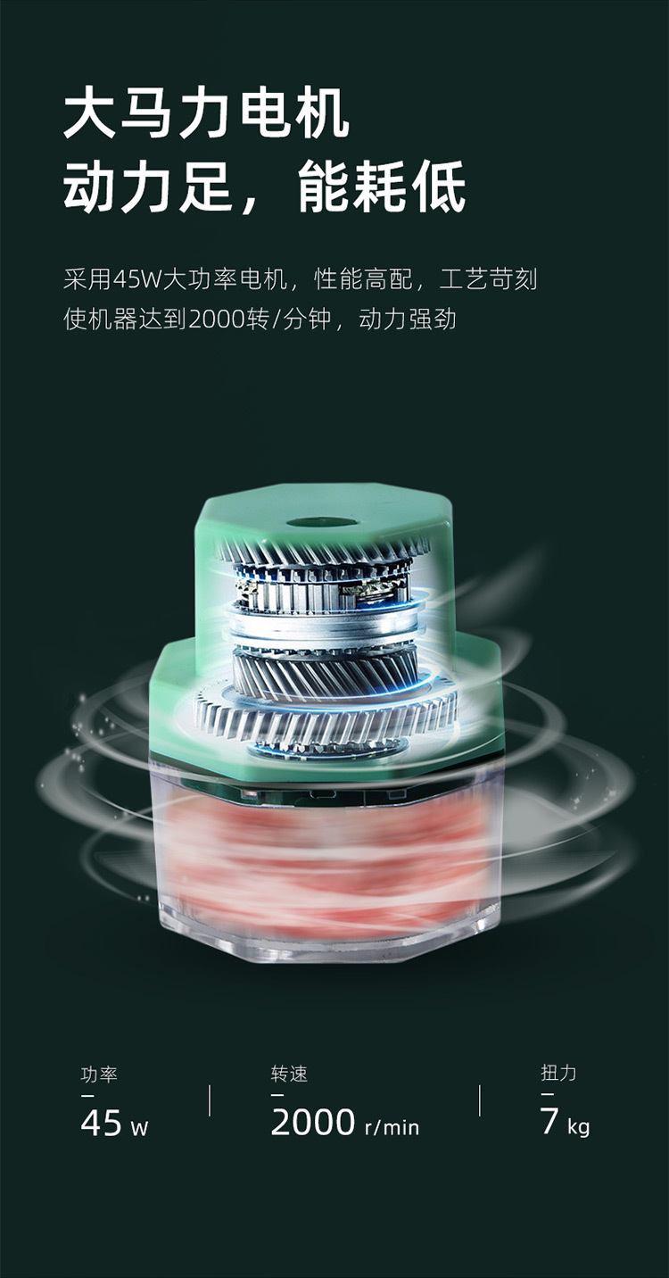 Household Portable Kitchen Mini Wireless Electric Grate Garlic Meat Grinder Meshed Garlic Device Garlic Pounding Chopping Artifact Complementary Food Mixer