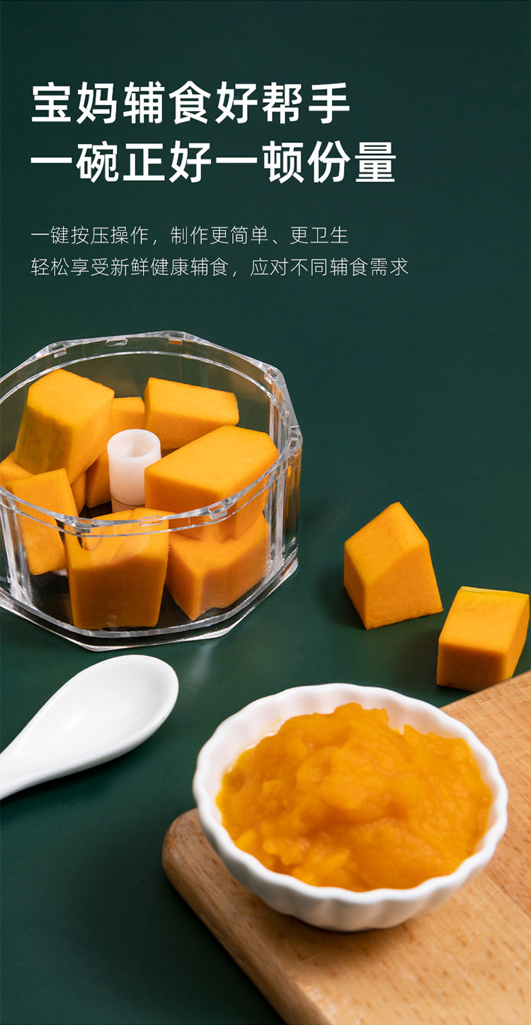 Household Portable Kitchen Mini Wireless Electric Grate Garlic Meat Grinder Meshed Garlic Device Garlic Pounding Chopping Artifact Complementary Food Mixer