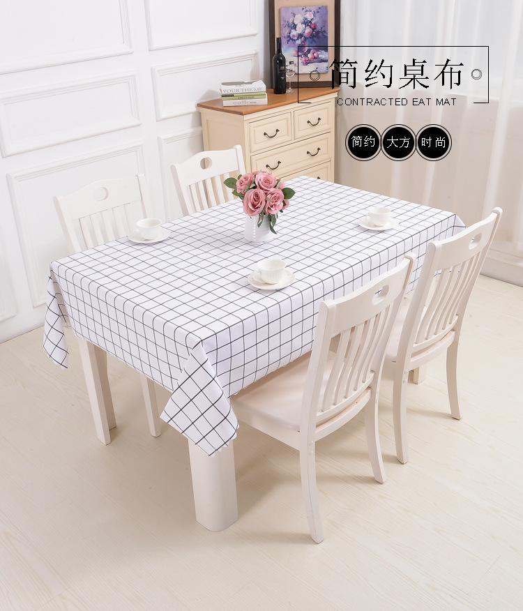 The custom-made of PVC washable tablecloth garden grate tablecloth tablecloth table mat tea tablecloth