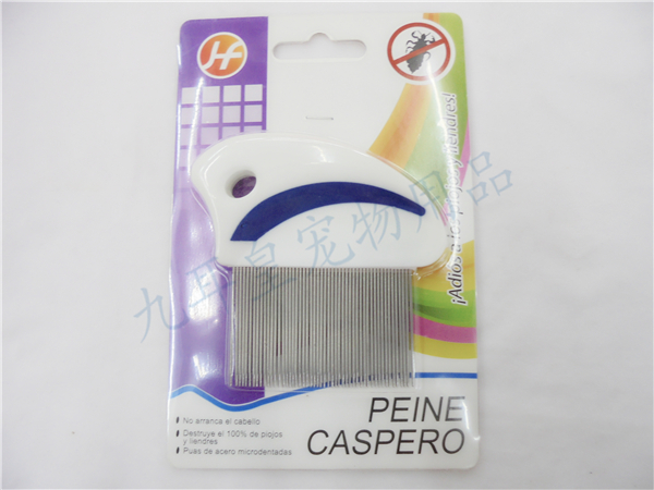 Export Germany 304 stainless steel pet grate comb dog cat flea comb comb.