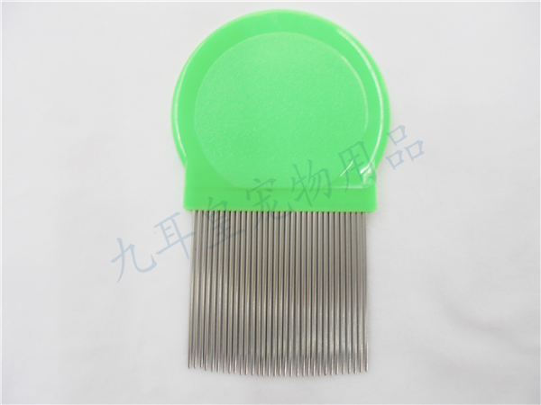 Export Germany 304 stainless steel pet grate comb dog cat flea comb comb.