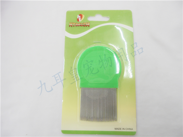 Export Germany 304 stainless steel pet grate comb dog cat flea comb comb.