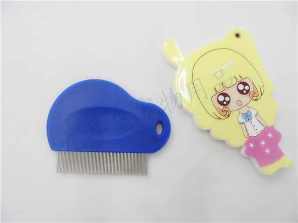 Export Germany 304 stainless steel pet grate comb dog cat flea comb comb.