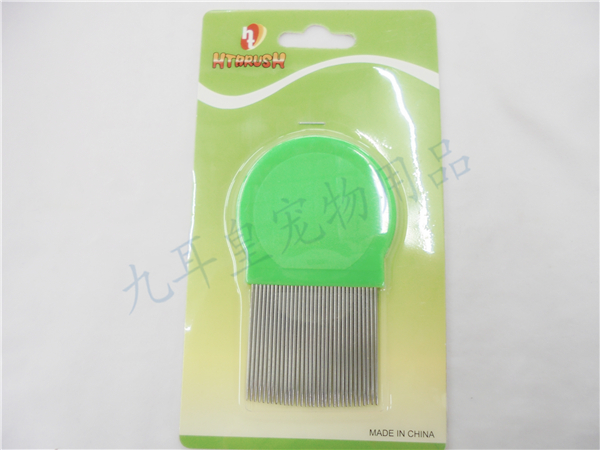 Export Germany 304 stainless steel pet grate comb dog cat flea comb comb.