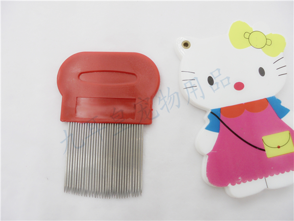 Export Germany 304 stainless steel pet grate comb dog cat flea comb comb.