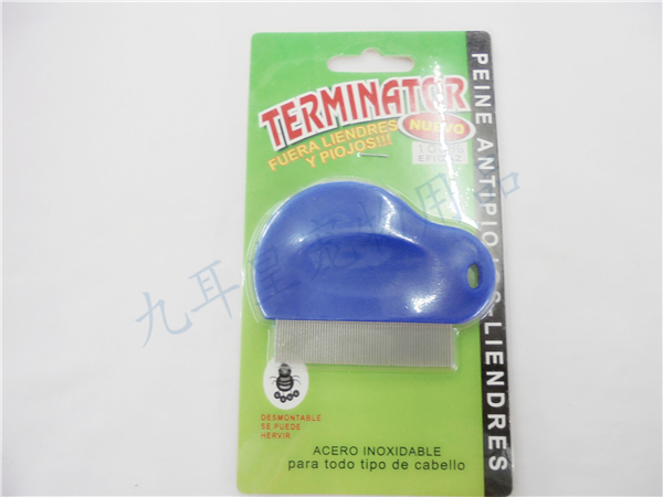 Export Germany 304 stainless steel pet grate comb dog cat flea comb comb.