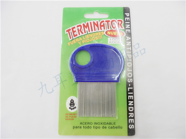 Export Germany 304 stainless steel pet grate comb dog cat flea comb comb.