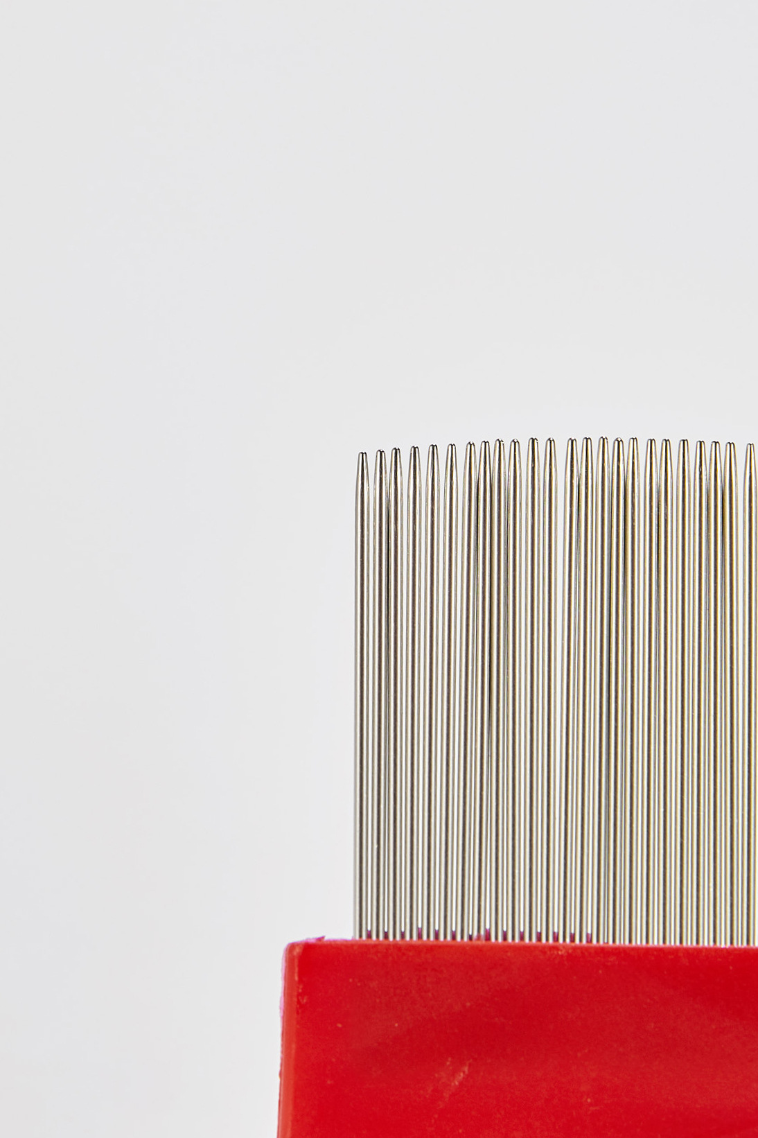 Factory Direct Sales Stainless Steel Pet Comb Lengthened Needle Dense Gear Comb Flea Comb Grate Comb Flea Removal Quilt Comb