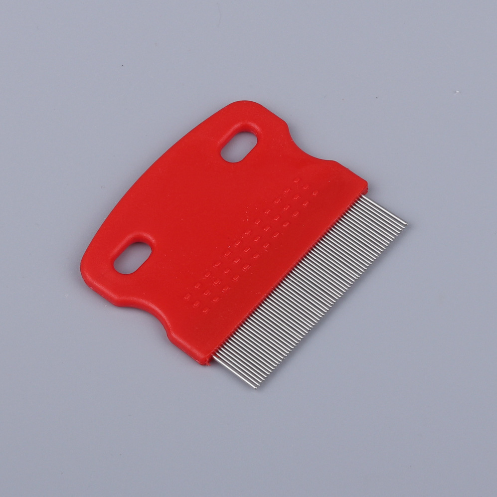 Wholesale Pet Supplies Flea Comb Stainless-Steel Needle Dense Gear Flea Removal Cat and Dog Grate Pet Dense Gear Comb