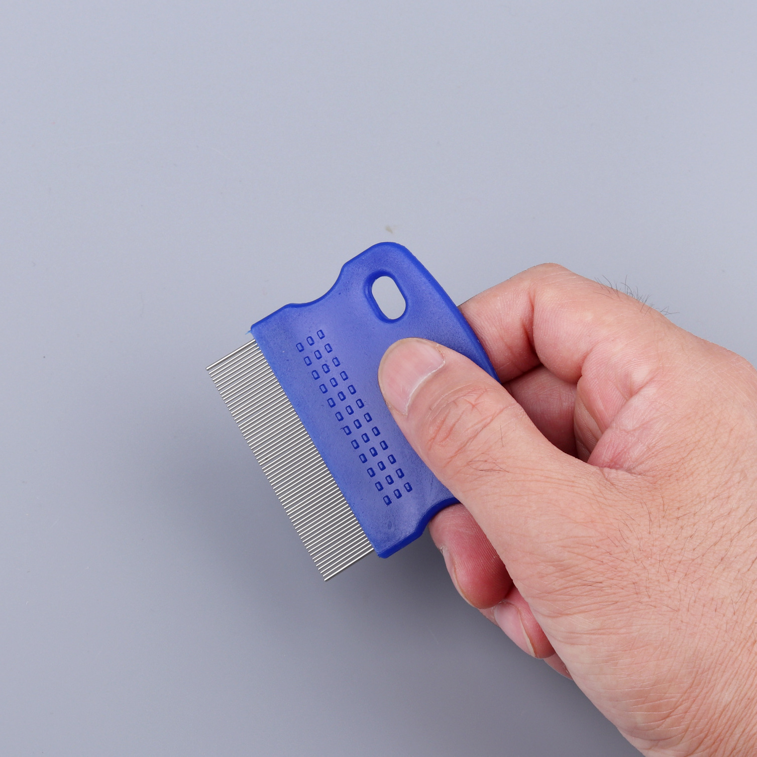Wholesale Pet Supplies Flea Comb Stainless-Steel Needle Dense Gear Flea Removal Cat and Dog Grate Pet Dense Gear Comb