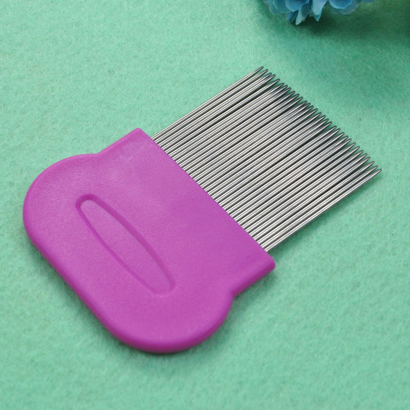Pet Comb Flea Comb Long Needle-Needle Stainless-Steel Needle Grate Comb
