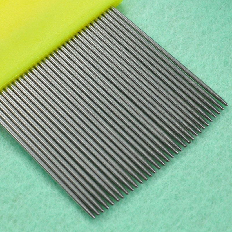Pet Comb Flea Comb Long Needle-Needle Stainless-Steel Needle Grate Comb