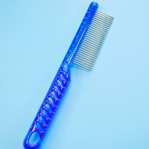 Pet Grate Comb Stainless Steel Crystal Comb for Pet Cat Dog Dog Flea Removal Comb